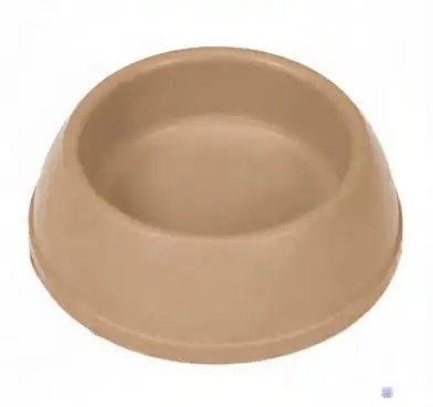 Homepet миска для грызунов пластиковая, бежевая