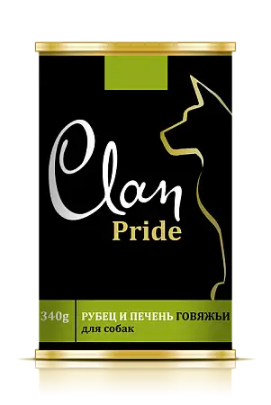 Купить clan pride консервы для собак Рубец и печень говяжья